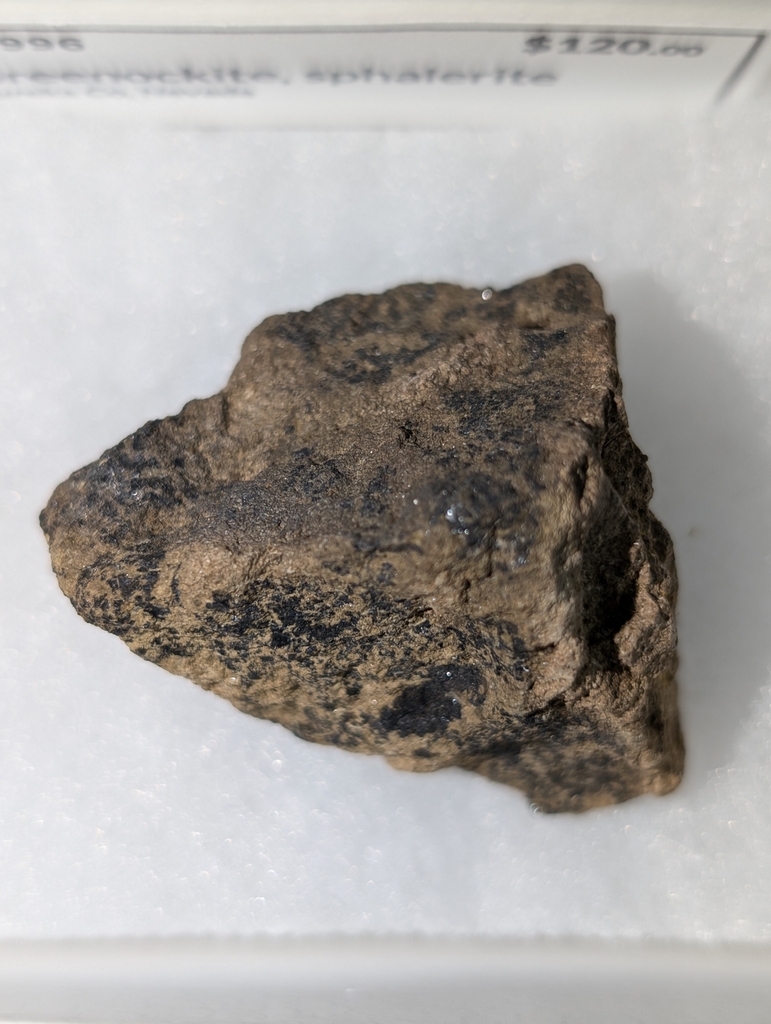 Greenockite, sphalerite