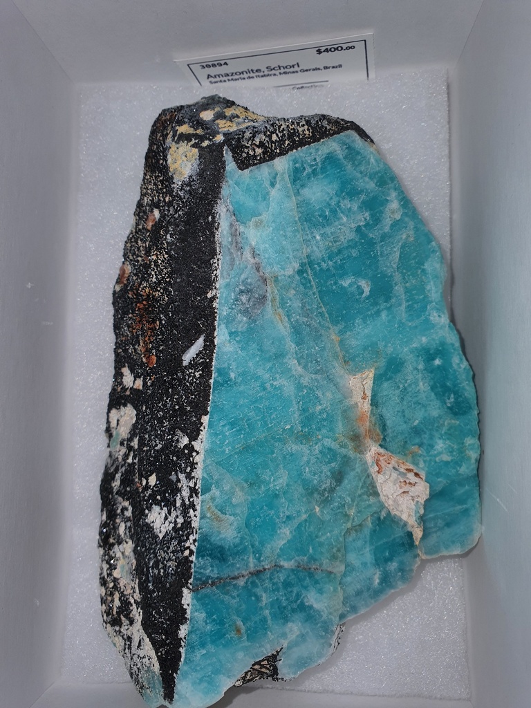 Amazonite, Schorl