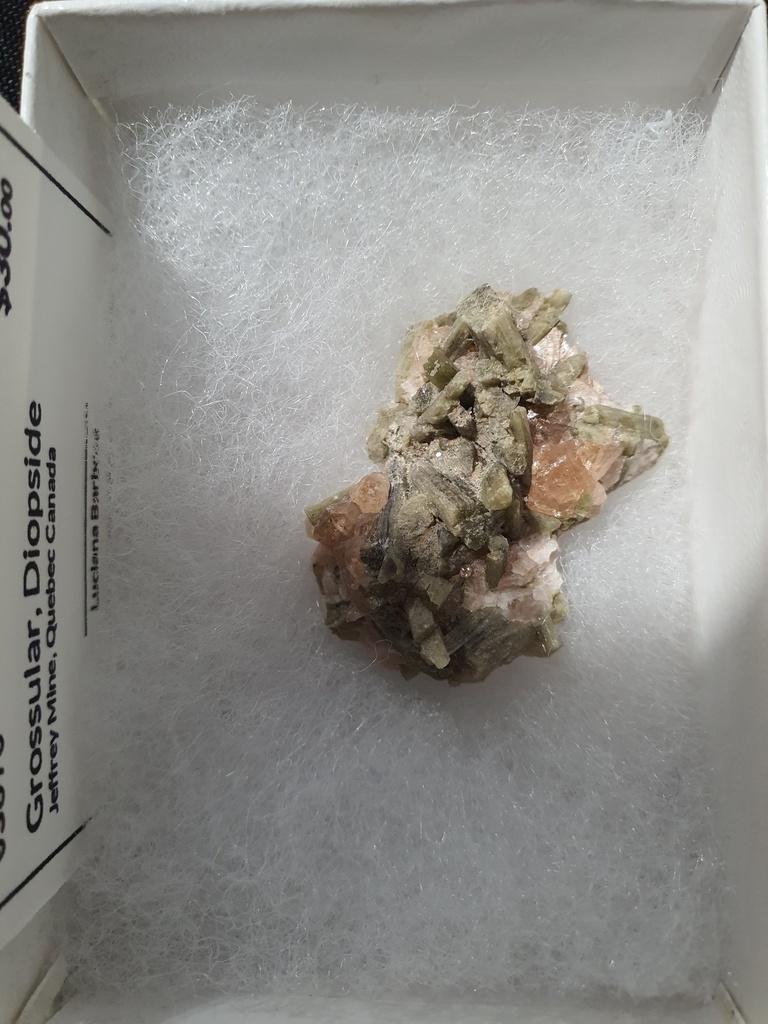 Grossular, Diopside