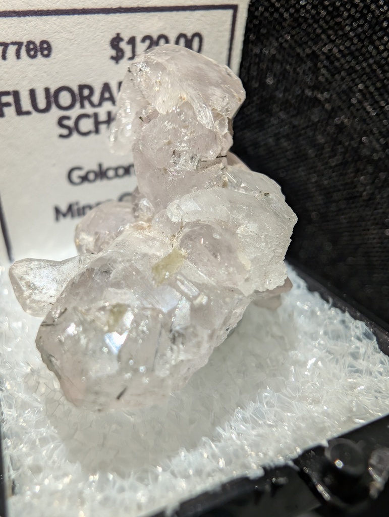 Fluorapatite, Schorl