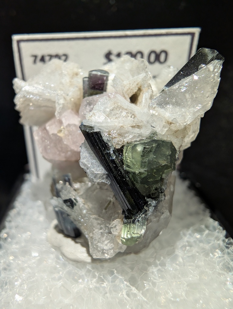 Fluorapatite, Tourmaline