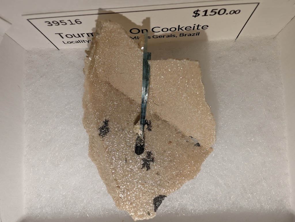 Tourmaline On Cookeite