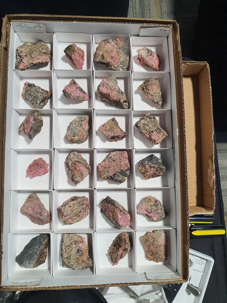 Spessartine & Rhodonite