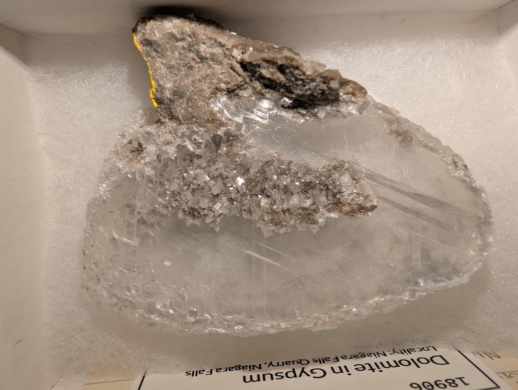 Dolomite in Gypsum