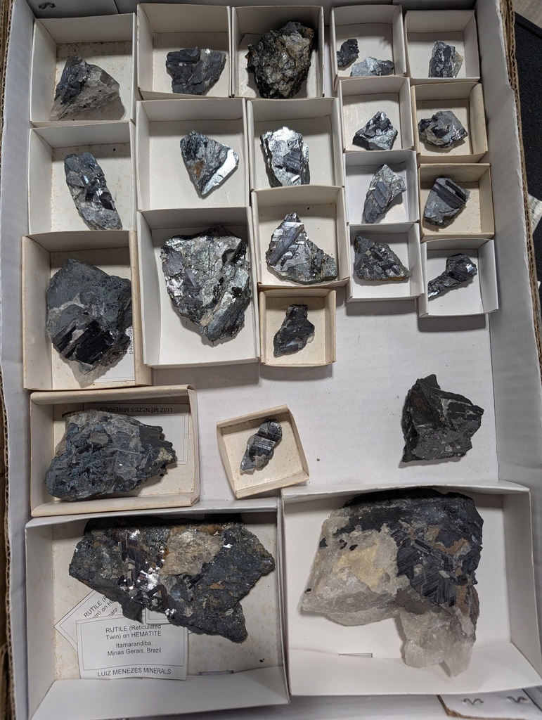 Rutile on Hematite