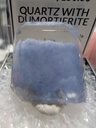 Quartz with Dumortierite