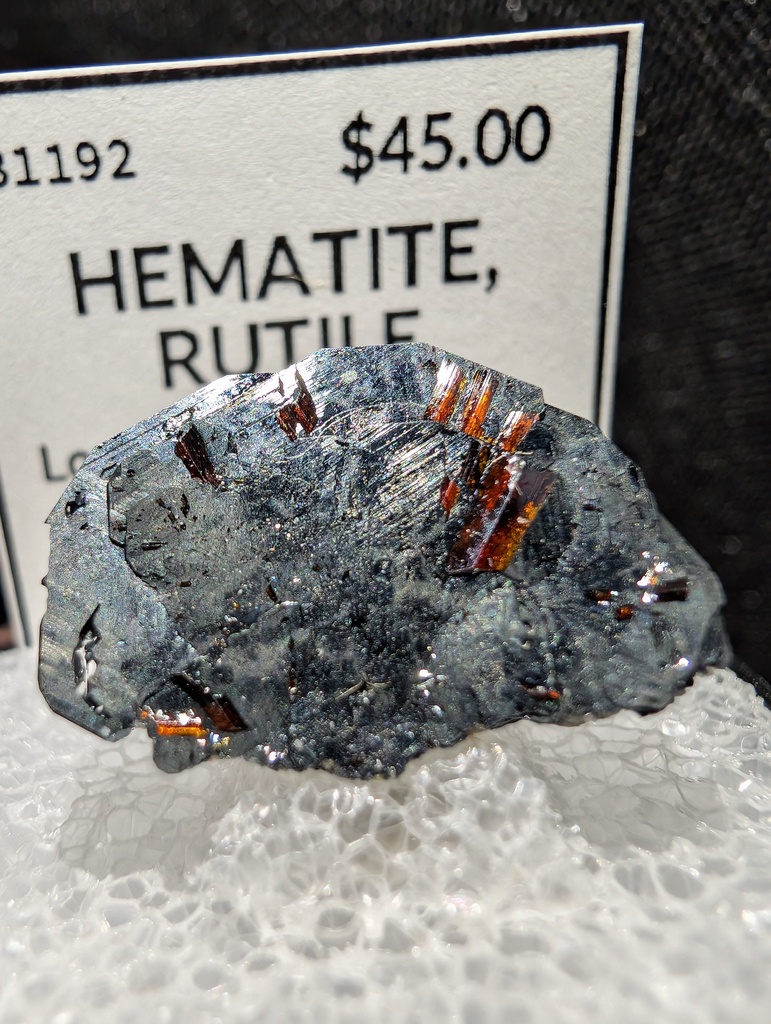 Hematite, Rutile