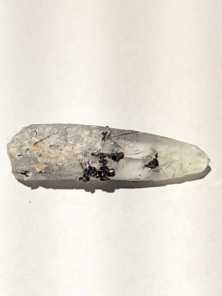 Rutile on Quartz