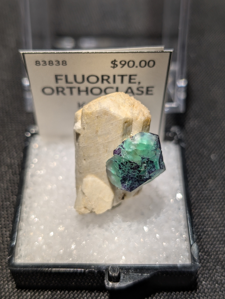 Fluorite, Orthoclase