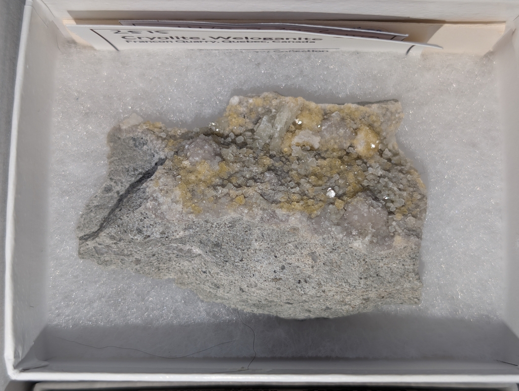 Cryolite, Weloganite