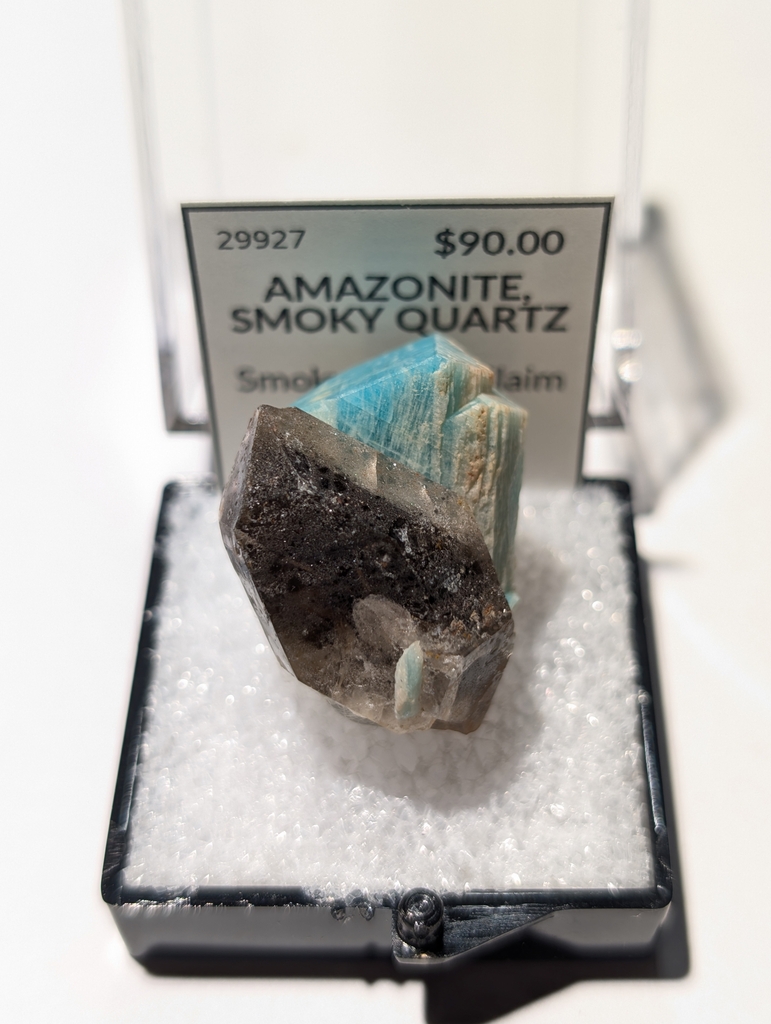 Amazonite, Smoky Quartz