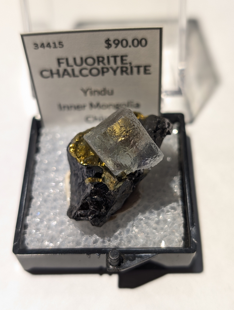Fluorite, Chalcopyrite