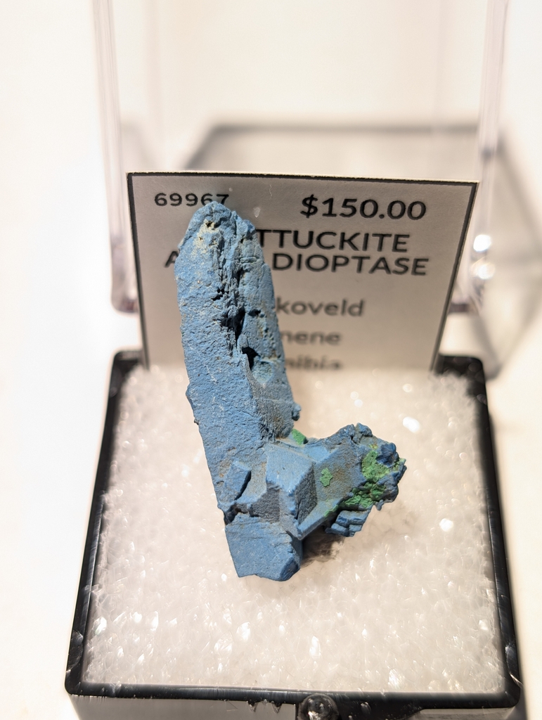 Shattuckite After Dioptase