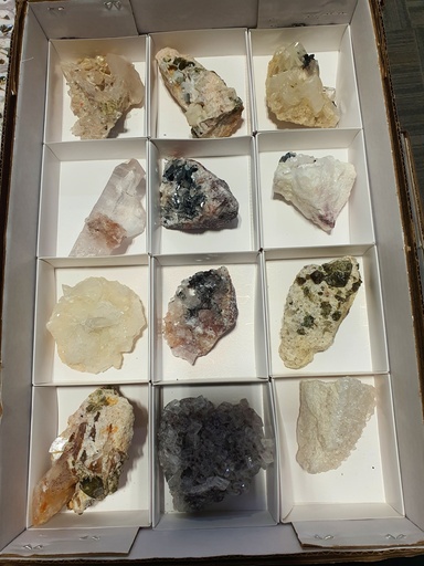 Uvite, Magnesite, Hematite, etc.