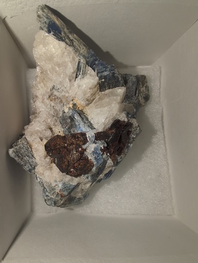 Stauroline On Kyanite