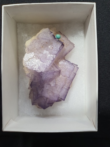 Aurichalcite On Fluorite