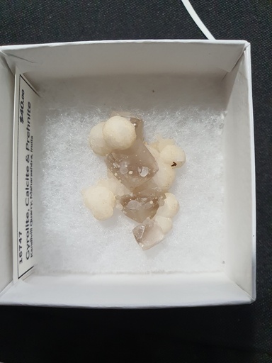 Gyrolite, Calcite & Prehnite