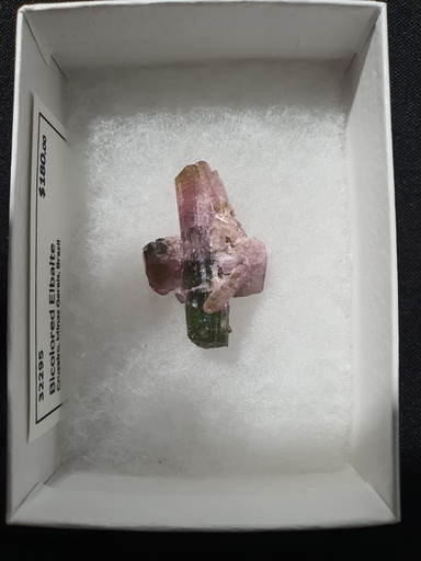 Bicolored Elbaite