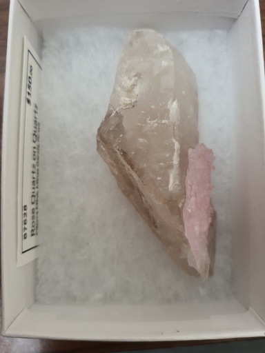 Rose Quartz on Quartz