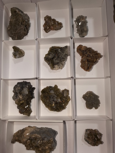 Siderite + Associations