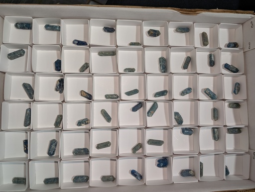 Blue Fluorapatite