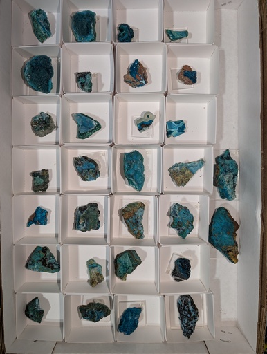 Chrysocolla and Quartz