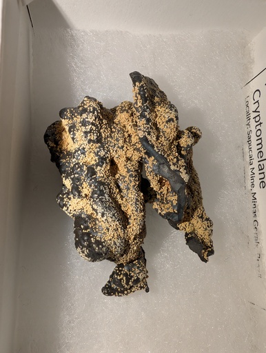 Meurigite-K On Cryptomelane