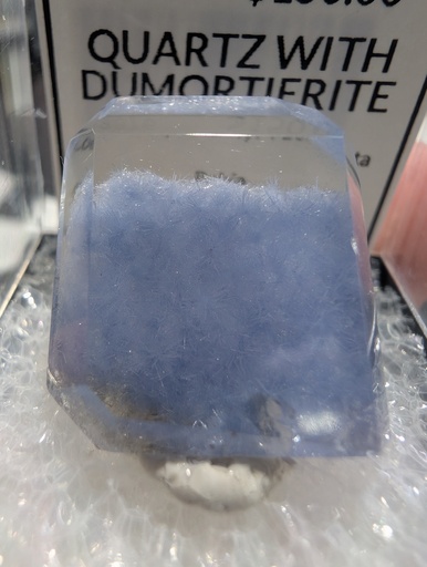Quartz with Dumortierite
