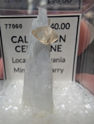 Calcite on Celestine