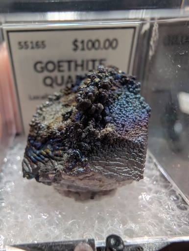 Goethite, Quartz