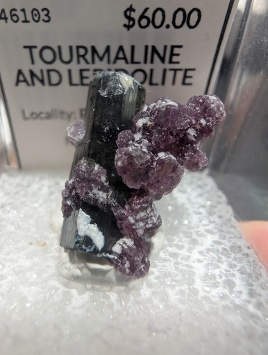 Tourmaline and Lepidolite