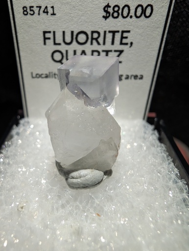 Fluorite, Quartz
