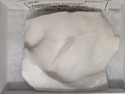 Gypsum On Alabaster