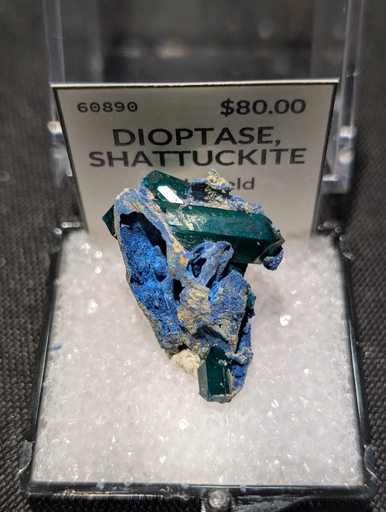 Dioptase, Shattuckite