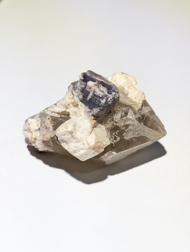 Microlite On Quartz