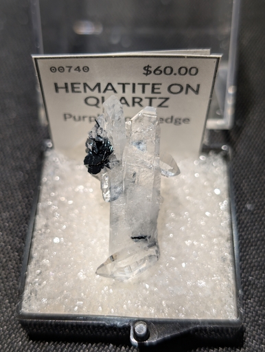 Hematite On Quartz
