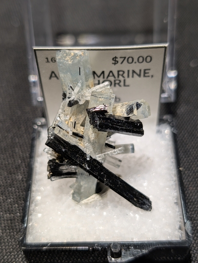 Aquamarine, Schorl