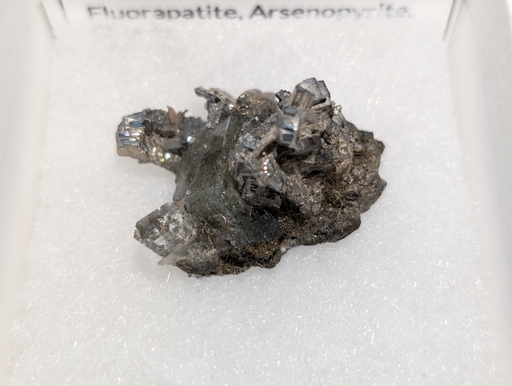 Fluorapatite, Arsenopyrite, Quartz