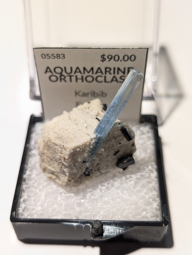 Aquamarine, Orthoclase