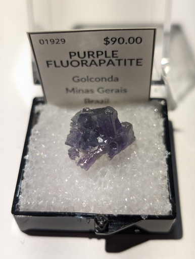 Purple Fluorapatite