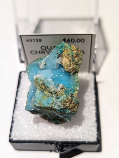 Quartz, Chrysocolla
