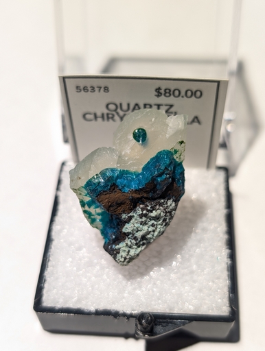 Quartz, Chrysocolla