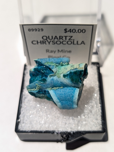 Quartz, Chrysocolla